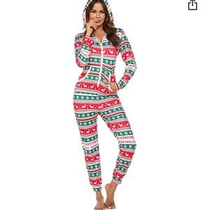 Ekouaer Holiday onesie pajama